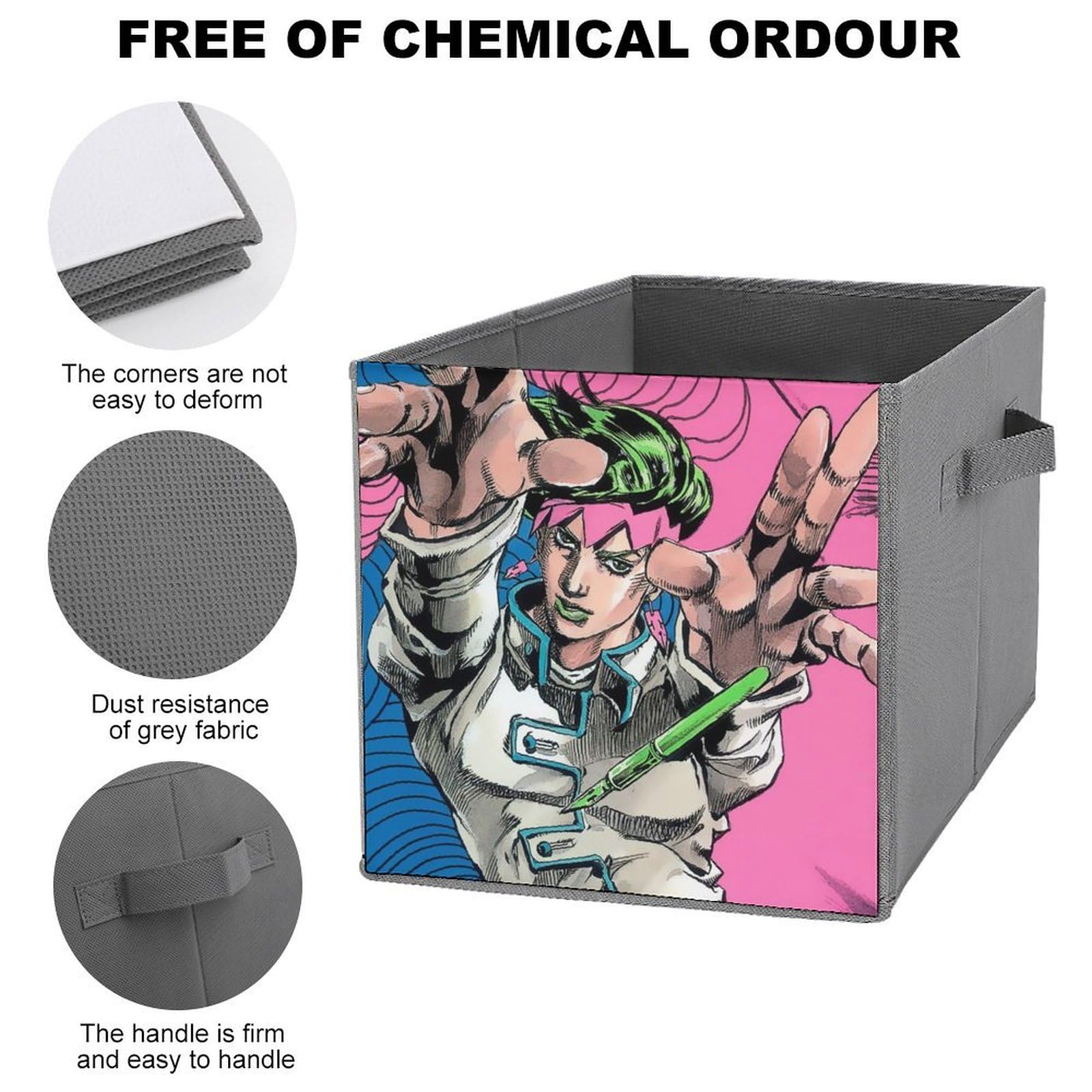 Amazon|収納ケース ジョジョの奇妙な冒険 岸辺露伴 収納ボックス Amazon|収納ケース ジョジョの奇妙な冒険 岸辺露伴 収納ボックス